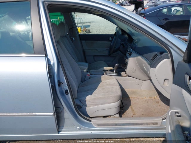45794437 :رقم المزاد ، 5NPEU46F26H092530 vin ، 2006 Hyundai Sonata Gls V6/lx V6 مزاد بيع