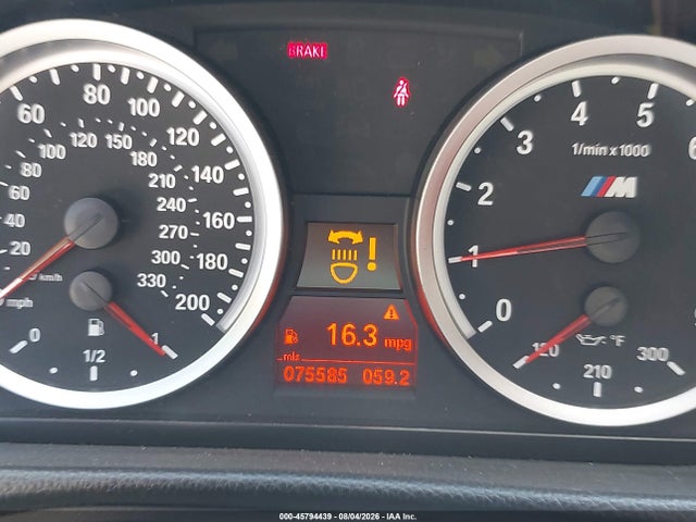45794439 :رقم المزاد ، WBSDX9C55DE785481 vin ، 2013 Bmw M3 مزاد بيع