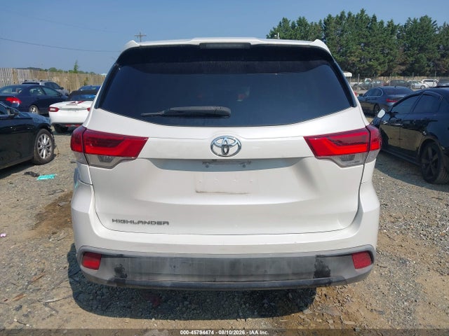2019 Toyota Highlander Le მანქანა იყიდება აუქციონზე, vin: 5TDZARFH8KS051428, აუქციონის ნომერი: 45794474