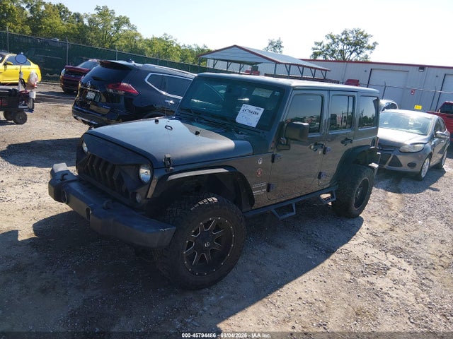 2017 Jeep Wrangler Unlimited Sport მანქანა იყიდება აუქციონზე, vin: 1C4BJWDG3HL645462, აუქციონის ნომერი: 45794486
