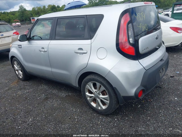 45794540 :رقم المزاد ، KNDJP3A56F7768593 vin ، 2015 Kia Soul + مزاد بيع