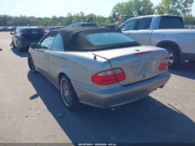2003 Mercedes-benz Clk 320 მანქანა იყიდება აუქციონზე, vin: WDBLK65G63T142600, აუქციონის ნომერი: 45794541