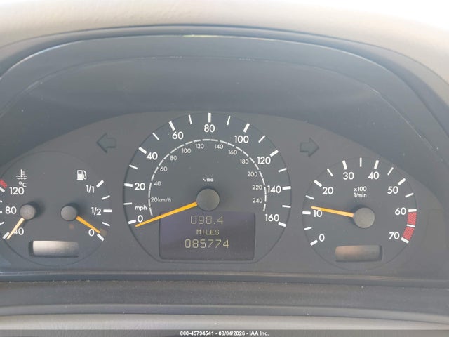 2003 Mercedes-benz Clk 320 მანქანა იყიდება აუქციონზე, vin: WDBLK65G63T142600, აუქციონის ნომერი: 45794541