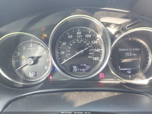 2014 Mazda Cx-5 Grand Touring მანქანა იყიდება აუქციონზე, vin: JM3KE4DY4E0343443, აუქციონის ნომერი: 45794567