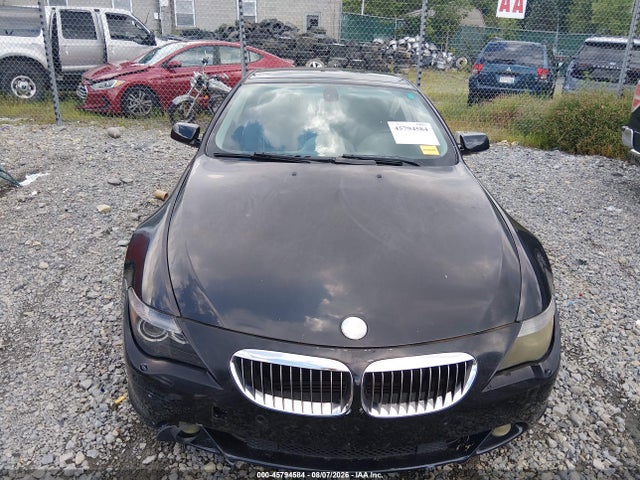 2005 Bmw 645ci მანქანა იყიდება აუქციონზე, vin: WBAEH73445B191999, აუქციონის ნომერი: 45794584