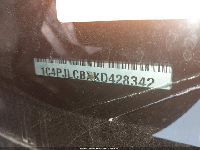 Продажа на аукционе авто 2019 Jeep Cherokee Latitude Fwd, vin: 1C4PJLCBXKD428342, номер лота: 45794604