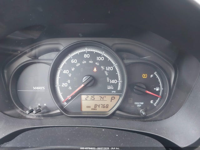 45794633 :رقم المزاد ، VNKKTUD32FA029781 vin ، 2015 Toyota Yaris L مزاد بيع