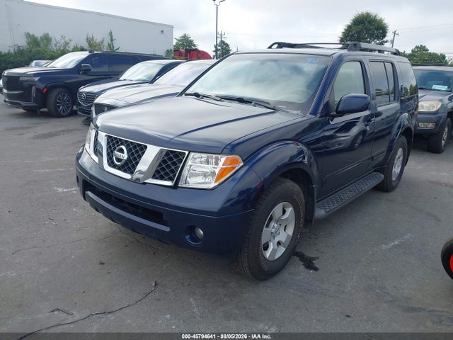2006 Nissan Pathfinder Se მანქანა იყიდება აუქციონზე, vin: 5N1AR18U66C604761, აუქციონის ნომერი: 45794641