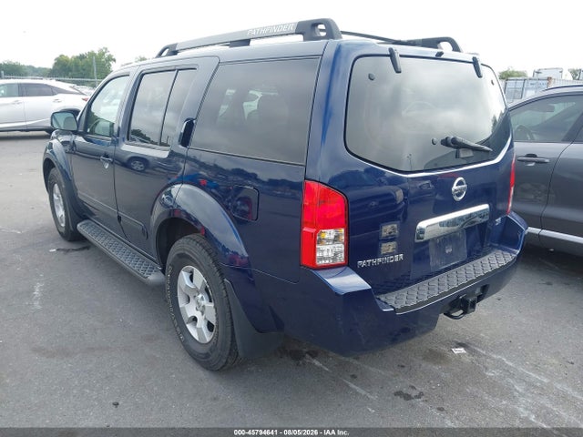 2006 Nissan Pathfinder Se მანქანა იყიდება აუქციონზე, vin: 5N1AR18U66C604761, აუქციონის ნომერი: 45794641