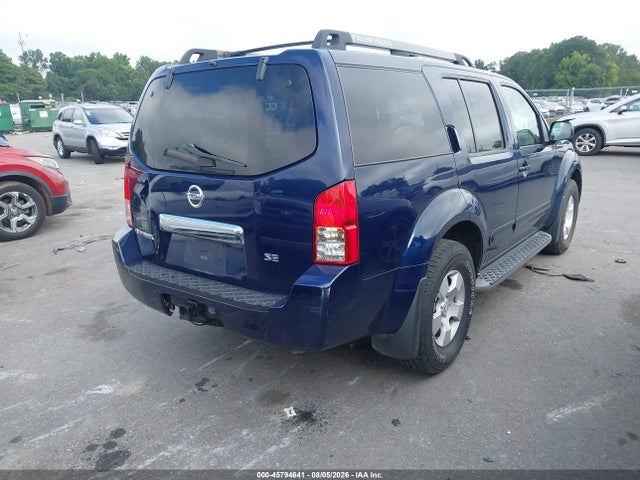 2006 Nissan Pathfinder Se მანქანა იყიდება აუქციონზე, vin: 5N1AR18U66C604761, აუქციონის ნომერი: 45794641