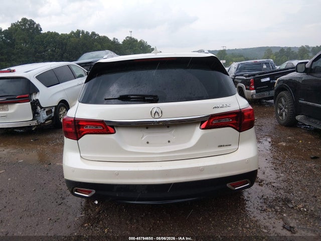 45794650 :رقم المزاد ، 5FRYD4H94GB043719 vin ، 2016 Acura Mdx Advance   Entertainment Packages/advance Package مزاد بيع