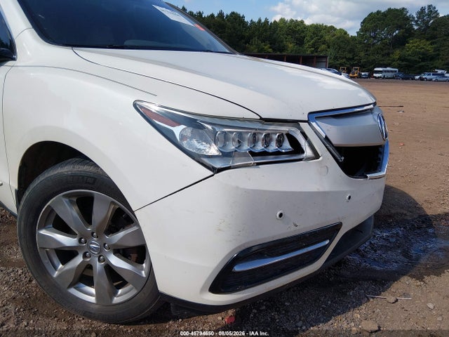 45794650 :رقم المزاد ، 5FRYD4H94GB043719 vin ، 2016 Acura Mdx Advance   Entertainment Packages/advance Package مزاد بيع