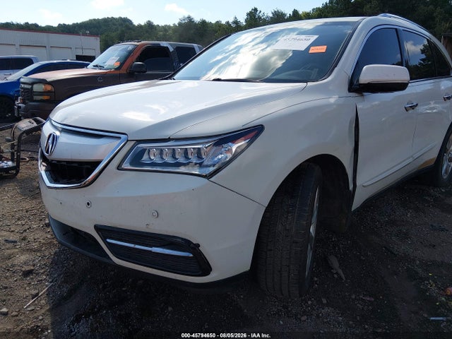 45794650 :رقم المزاد ، 5FRYD4H94GB043719 vin ، 2016 Acura Mdx Advance   Entertainment Packages/advance Package مزاد بيع
