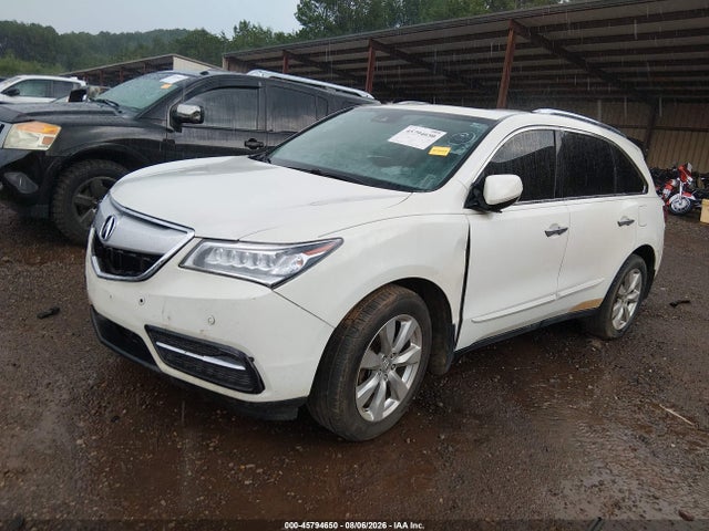 45794650 :رقم المزاد ، 5FRYD4H94GB043719 vin ، 2016 Acura Mdx Advance   Entertainment Packages/advance Package مزاد بيع