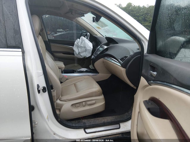 45794650 :رقم المزاد ، 5FRYD4H94GB043719 vin ، 2016 Acura Mdx Advance   Entertainment Packages/advance Package مزاد بيع
