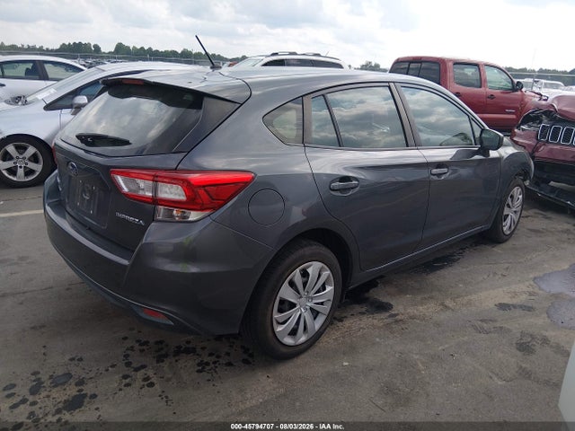 2018 Subaru Impreza 2.0i მანქანა იყიდება აუქციონზე, vin: 4S3GTAA65J1726673, აუქციონის ნომერი: 45794707