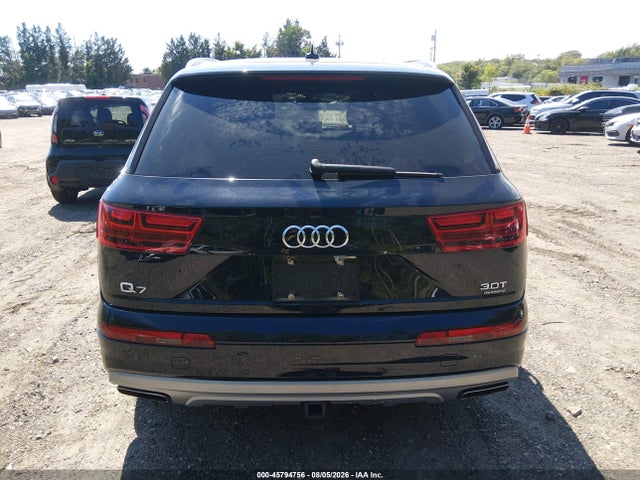 Продажа на аукционе авто 2017 Audi Q7 3.0t Premium, vin: WA1LAAF73HD030502, номер лота: 45794756
