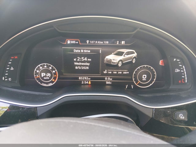 Продажа на аукционе авто 2017 Audi Q7 3.0t Premium, vin: WA1LAAF73HD030502, номер лота: 45794756