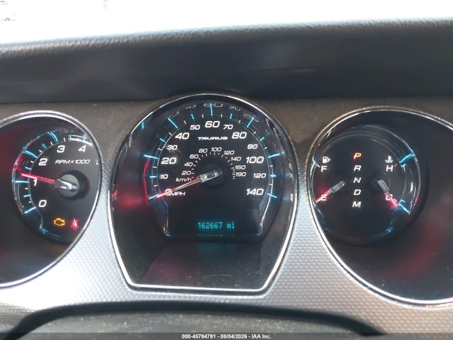 2010 Ford Taurus Sel მანქანა იყიდება აუქციონზე, vin: 1FAHP2EWXAG147917, აუქციონის ნომერი: 45794791