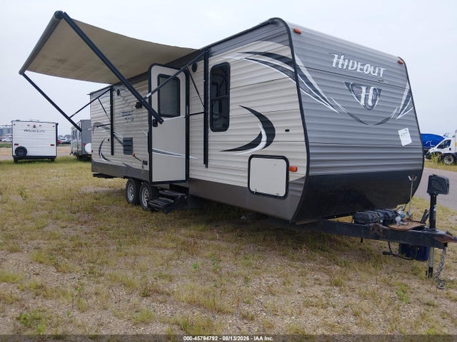 2016 Keystone Rv 5th Wheel Travel Trailer მანქანა იყიდება აუქციონზე, vin: 4YDT26L28GN207379, აუქციონის ნომერი: 45794792