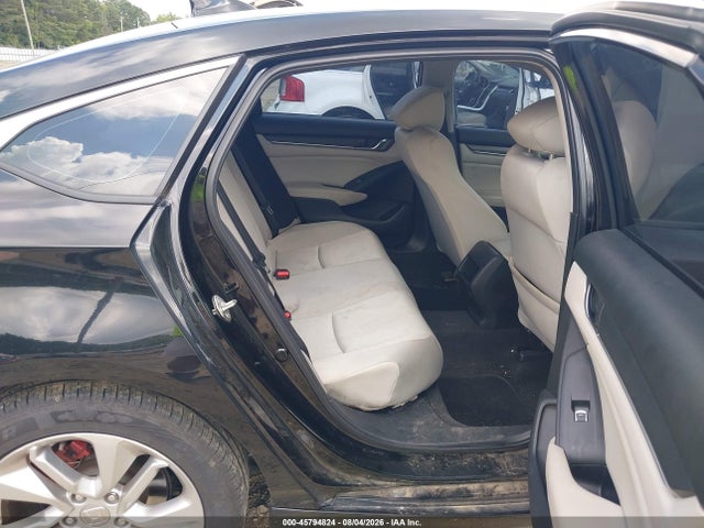 2018 Honda Accord Lx მანქანა იყიდება აუქციონზე, vin: 1HGCV1F10JA079929, აუქციონის ნომერი: 45794824
