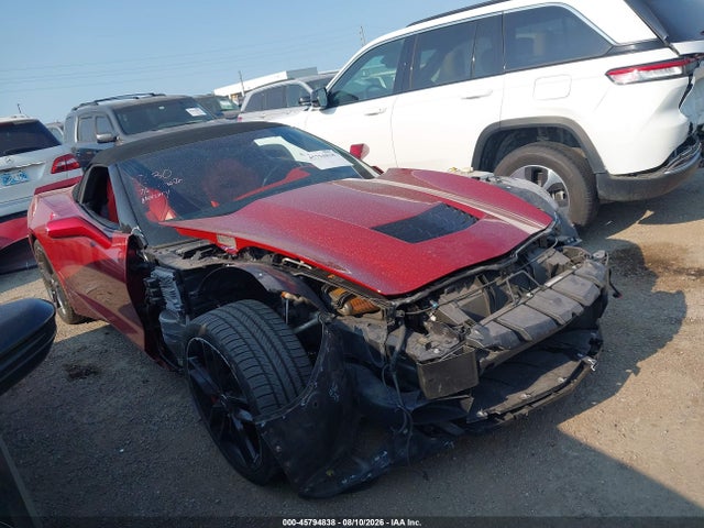 Продаж на аукціоні авто 2014 Chevrolet Corvette Stingray Z51, vin: 1G1YM3D74E5124159, номер лоту: 45794838