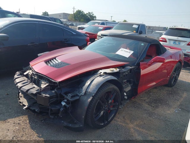 Продаж на аукціоні авто 2014 Chevrolet Corvette Stingray Z51, vin: 1G1YM3D74E5124159, номер лоту: 45794838