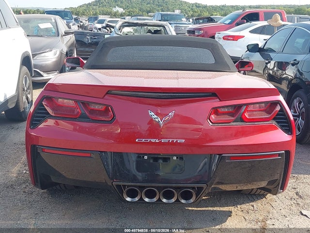 Продаж на аукціоні авто 2014 Chevrolet Corvette Stingray Z51, vin: 1G1YM3D74E5124159, номер лоту: 45794838