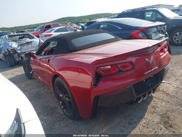 Продаж на аукціоні авто 2014 Chevrolet Corvette Stingray Z51, vin: 1G1YM3D74E5124159, номер лоту: 45794838