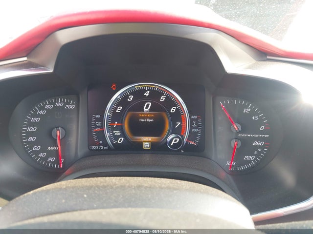 Продаж на аукціоні авто 2014 Chevrolet Corvette Stingray Z51, vin: 1G1YM3D74E5124159, номер лоту: 45794838