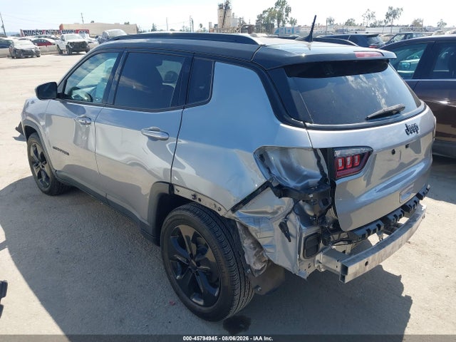 Auction sale of the 2021 Jeep Compass Altitude Fwd, vin: 3C4NJCBB8MT531765, lot number: 45794945