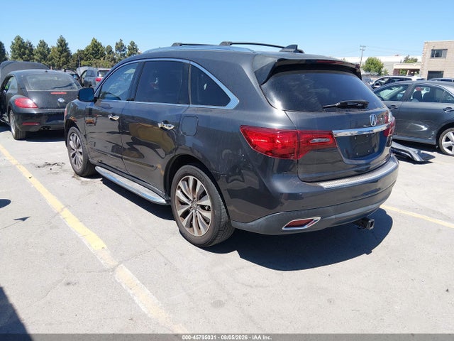 Acura Mdx Technology Package 2014 5FRYD3H4XEB013751 Image 3
