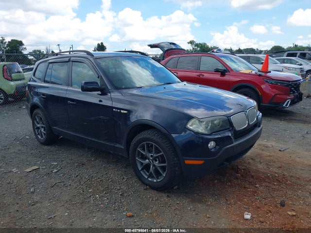 2007 Bmw X3 3.0si მანქანა იყიდება აუქციონზე, vin: WBXPC93427WF11215, აუქციონის ნომერი: 45795041