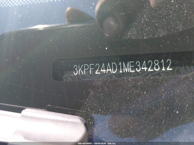 Aukcja sprzedaży 2021 Kia Forte Lxs, vin: 3KPF24AD1ME342812, numer aukcji: 45795051