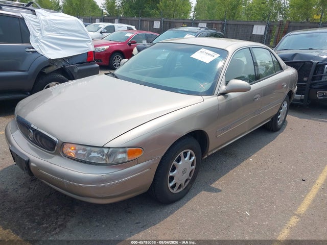 45795058 :رقم المزاد ، 2G4WS52J411223117 vin ، 2001 Buick Century Custom مزاد بيع