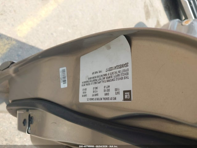 45795058 :رقم المزاد ، 2G4WS52J411223117 vin ، 2001 Buick Century Custom مزاد بيع