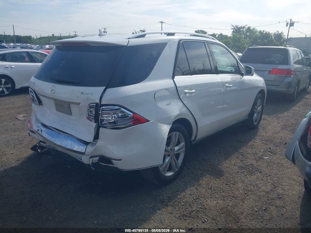 Aukcja sprzedaży 2015 Mercedes-benz Ml 350 4matic, vin: 4JGDA5HB6FA548651, numer aukcji: 45795135