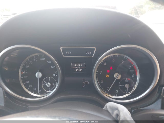 Aukcja sprzedaży 2015 Mercedes-benz Ml 350 4matic, vin: 4JGDA5HB6FA548651, numer aukcji: 45795135