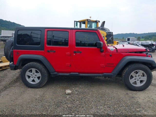 45795137 :رقم المزاد ، 1C4BJWDG9HL670883 vin ، 2017 Jeep Wrangler Unlimited Sport مزاد بيع