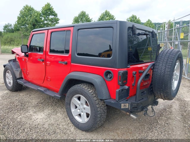 45795137 :رقم المزاد ، 1C4BJWDG9HL670883 vin ، 2017 Jeep Wrangler Unlimited Sport مزاد بيع