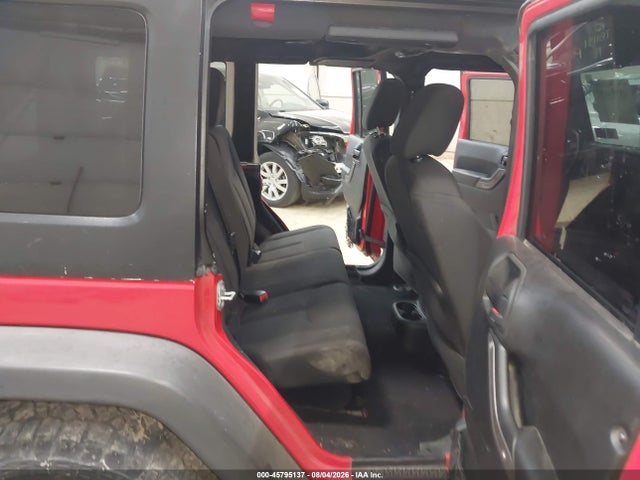 45795137 :رقم المزاد ، 1C4BJWDG9HL670883 vin ، 2017 Jeep Wrangler Unlimited Sport مزاد بيع