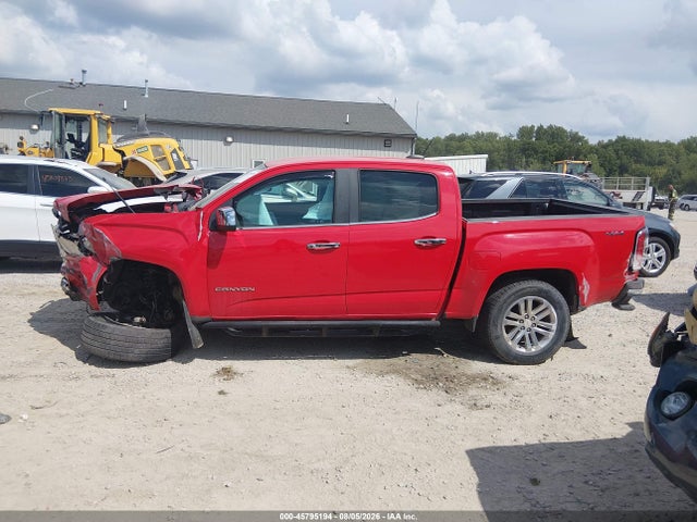 2016 Gmc Canyon 4wd Slt მანქანა იყიდება აუქციონზე, vin: 1GTG6DE31G1303476, აუქციონის ნომერი: 45795194