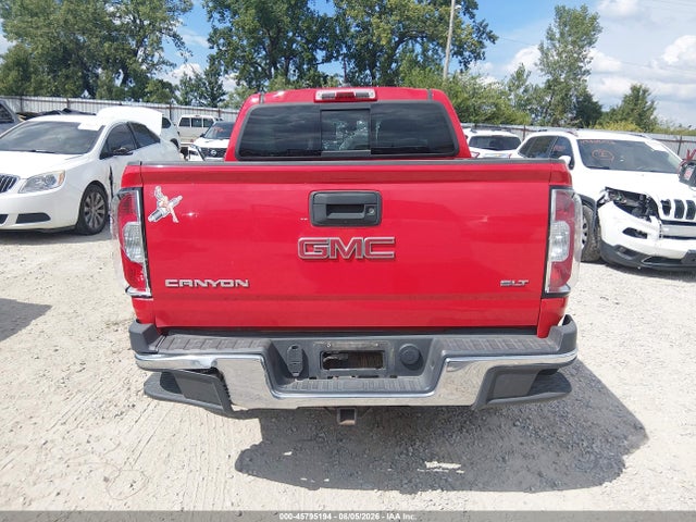 2016 Gmc Canyon 4wd Slt მანქანა იყიდება აუქციონზე, vin: 1GTG6DE31G1303476, აუქციონის ნომერი: 45795194