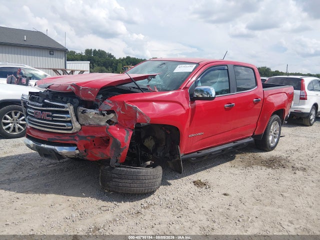 2016 Gmc Canyon 4wd Slt მანქანა იყიდება აუქციონზე, vin: 1GTG6DE31G1303476, აუქციონის ნომერი: 45795194