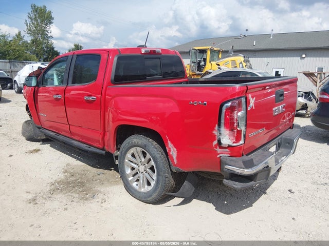 2016 Gmc Canyon 4wd Slt მანქანა იყიდება აუქციონზე, vin: 1GTG6DE31G1303476, აუქციონის ნომერი: 45795194
