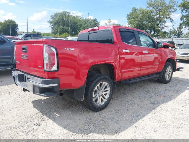 2016 Gmc Canyon 4wd Slt მანქანა იყიდება აუქციონზე, vin: 1GTG6DE31G1303476, აუქციონის ნომერი: 45795194