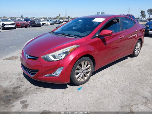 Hyundai ELANTRA SE 2014 5NPDH4AE5EH539378 Image 2