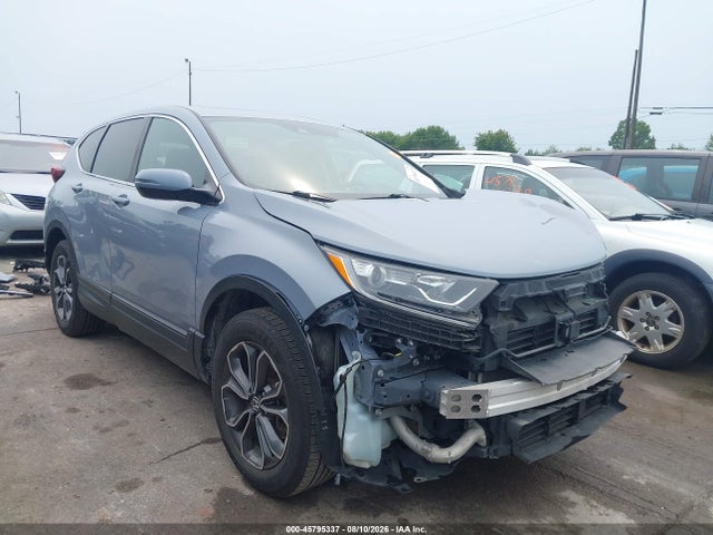 45795337 :رقم المزاد ، 5J6RW2H59MA005046 vin ، 2021 Honda Cr-v Awd Ex مزاد بيع