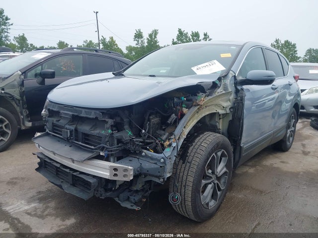 45795337 :رقم المزاد ، 5J6RW2H59MA005046 vin ، 2021 Honda Cr-v Awd Ex مزاد بيع