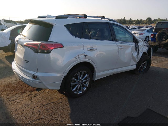 2018 Toyota Rav4 Platinum მანქანა იყიდება აუქციონზე, vin: 2T3DFREV4JW741810, აუქციონის ნომერი: 45795347